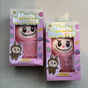 Mochi Monster Doll Keychain 2 Pack